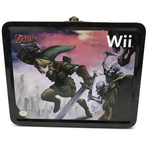 Legend of Zelda Twilight Princess Nintendo Wii Lunchbox Only, Tin/Metal Lunchbox